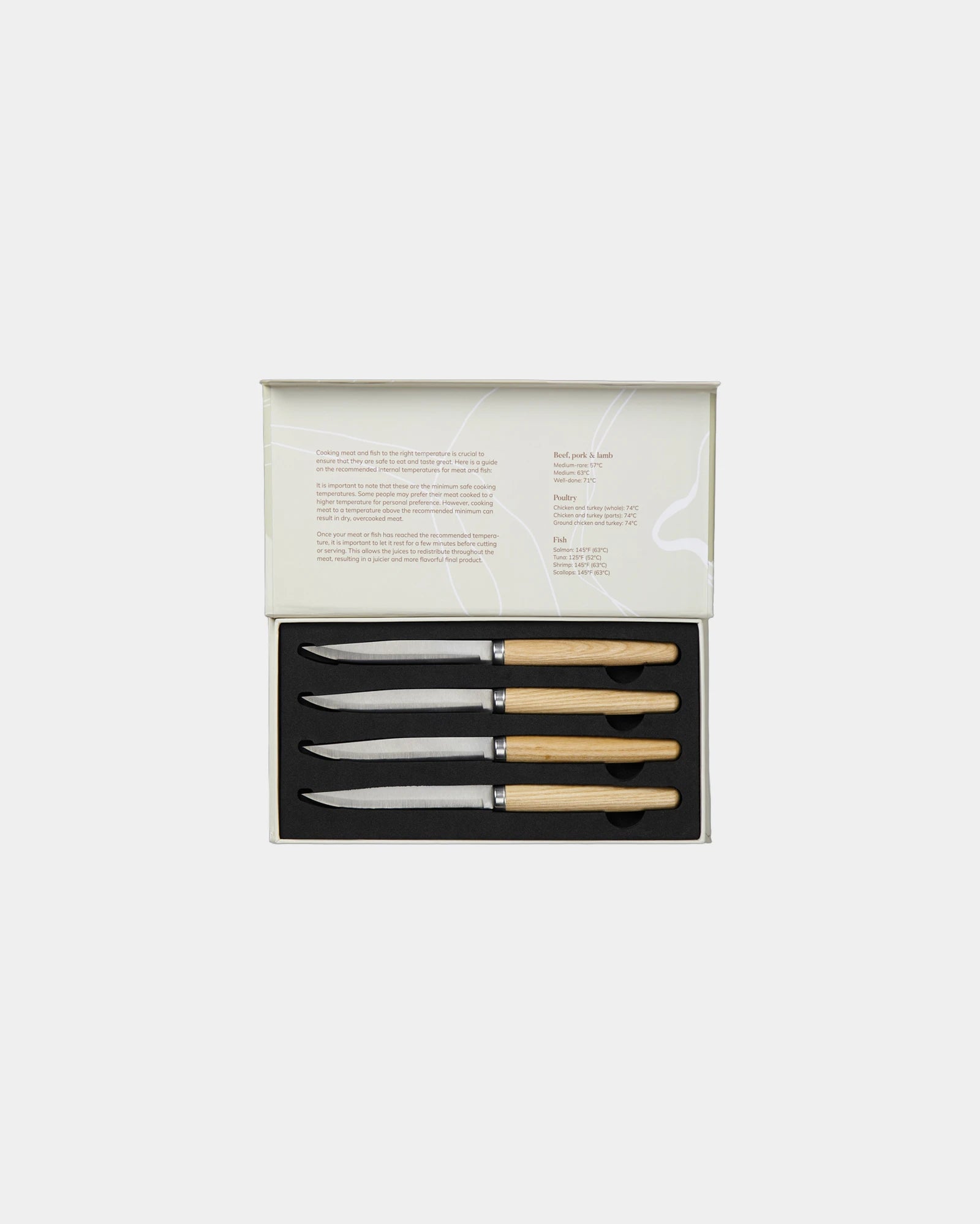 Custom stainless steel Vinga Retro meat knife set - 1