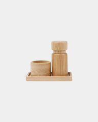 Custom eco-friendly Vinga Retro salt and pepper set - 2