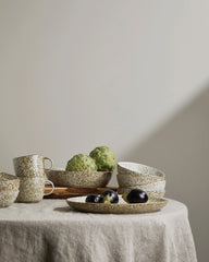Custom stoneware serving platter Vinga Nuvem - 4