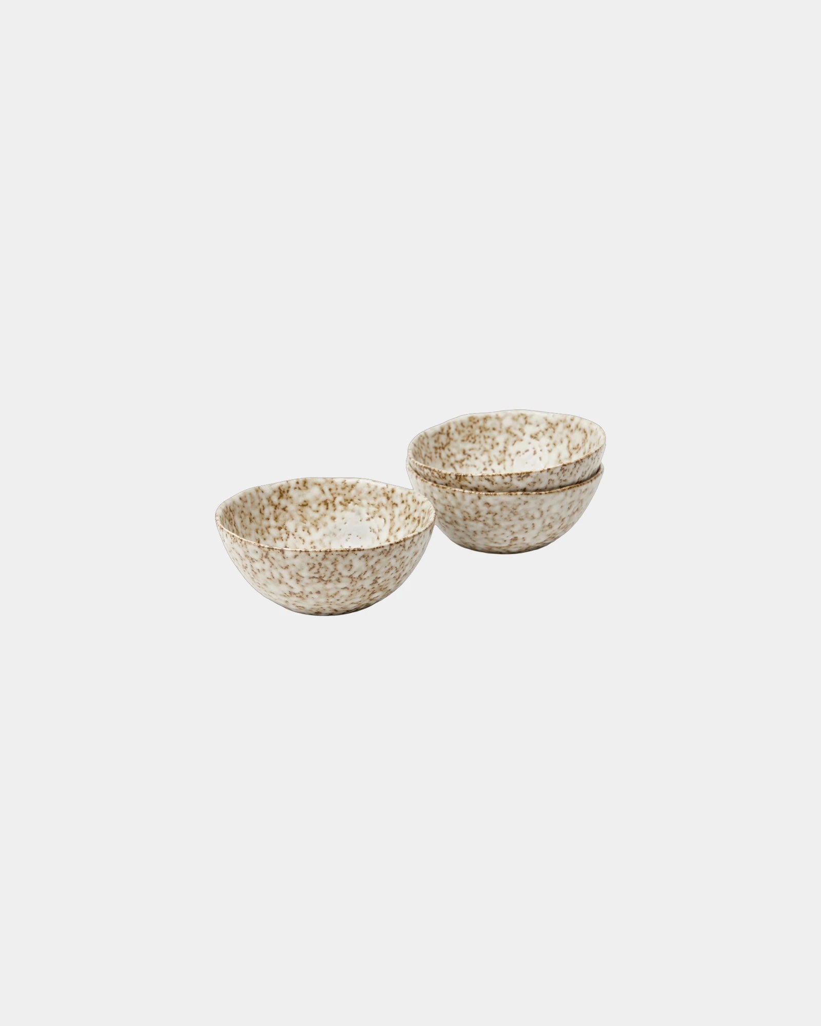 Custom durable stoneware bowls Vinga Nuvem Trio - Beige