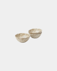 Custom durable stoneware bowls Vinga Nuvem Trio - Beige