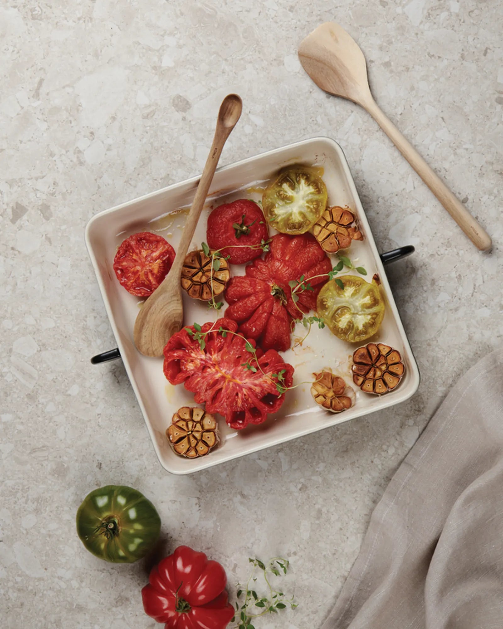Custom durable stoneware baking dish Vinga Monte - 2