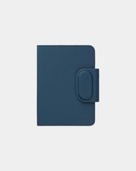 Custom recycled ABS passport cover Vinga Baltimore - Navy
