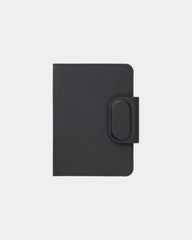 Custom recycled ABS passport cover Vinga Baltimore - Black