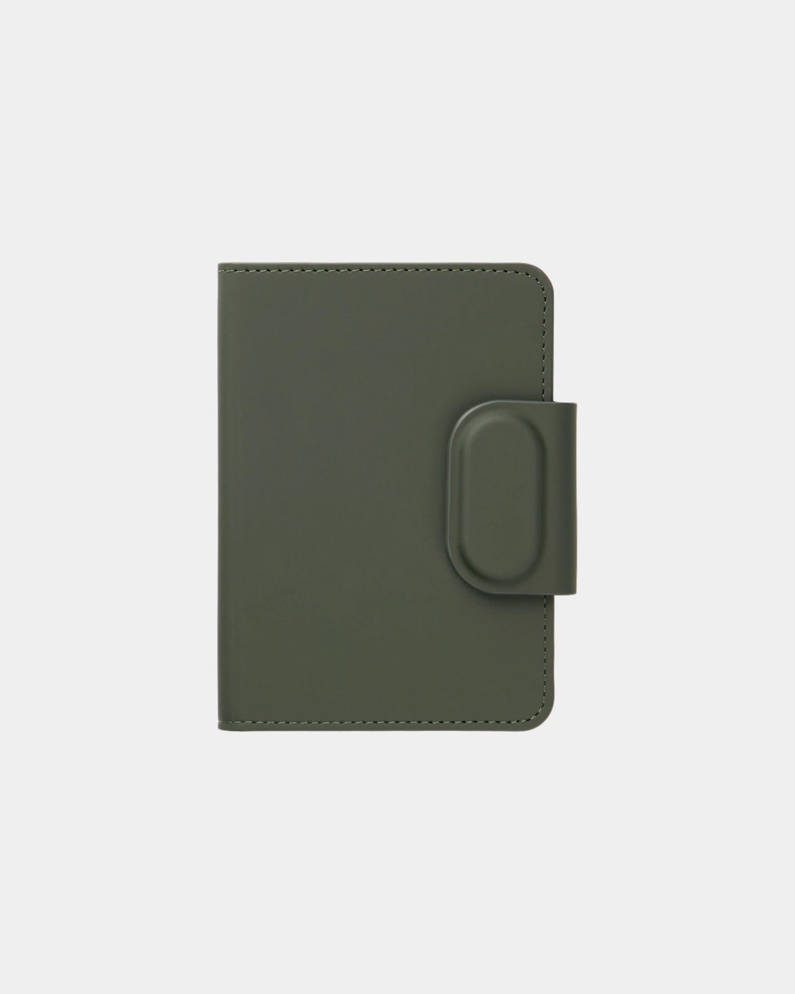Custom recycled ABS passport cover Vinga Baltimore - Green