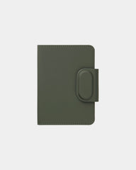 Custom recycled ABS passport cover Vinga Baltimore - Green
