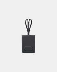 Custom recycled luggage tag Vinga Baltimore - Black
