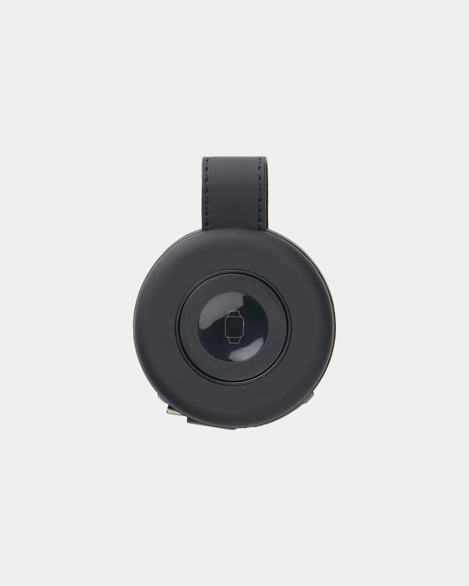 Custom recycled 15W wireless charger Vinga Baltimore - Black