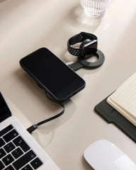 Custom recycled 15W wireless charger Vinga Baltimore - 16