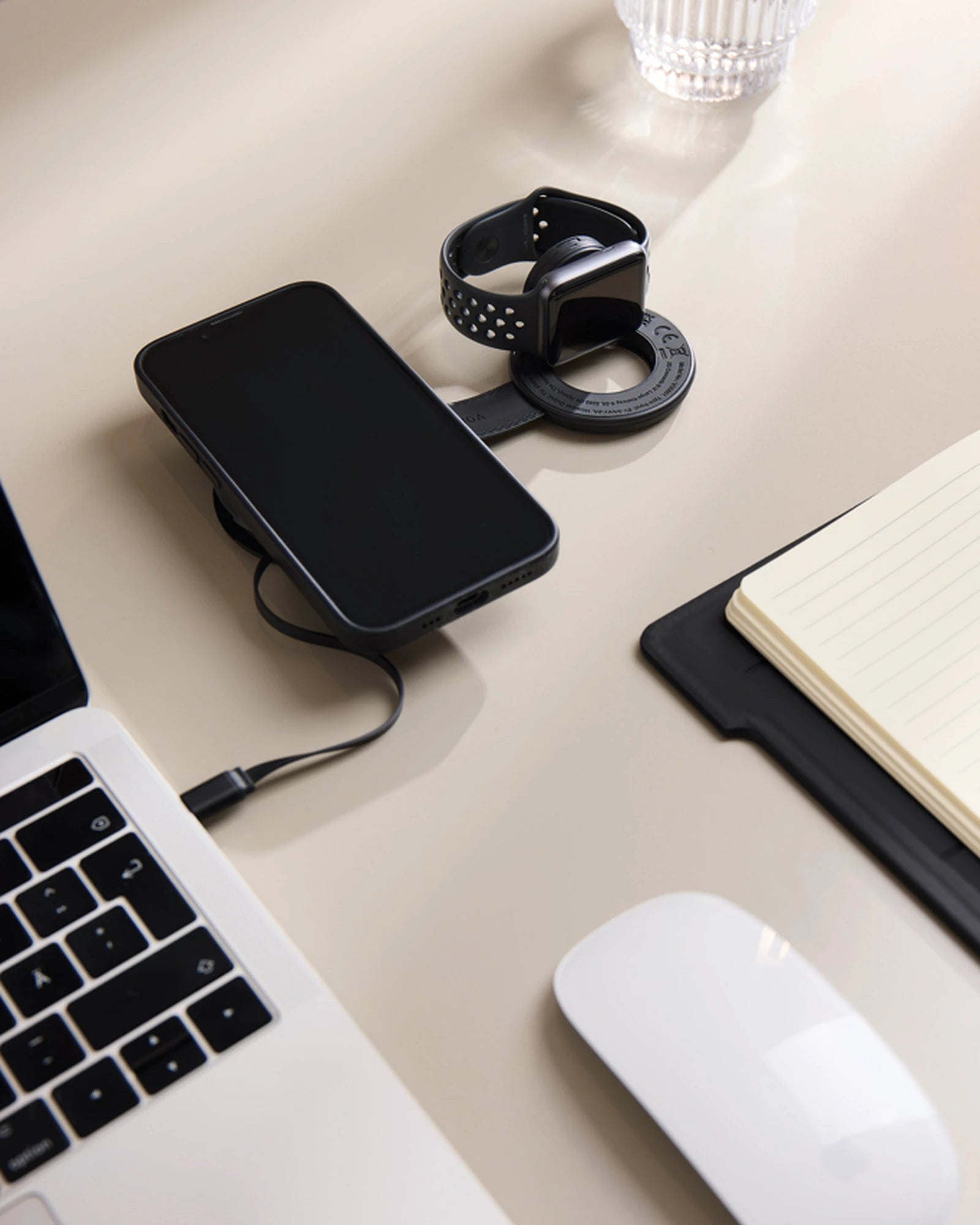 Custom recycled 15W wireless charger Vinga Baltimore - 8