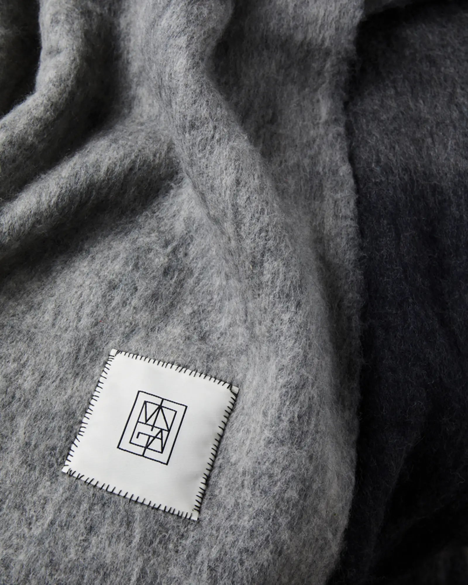 Custom eco-friendly wool blend blanket Vinga Saletto - 6