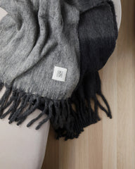 Custom eco-friendly wool blend blanket Vinga Saletto - 4