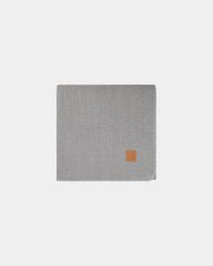 Custom GRS recycled polyester blanket Vinga Moulton - Grey