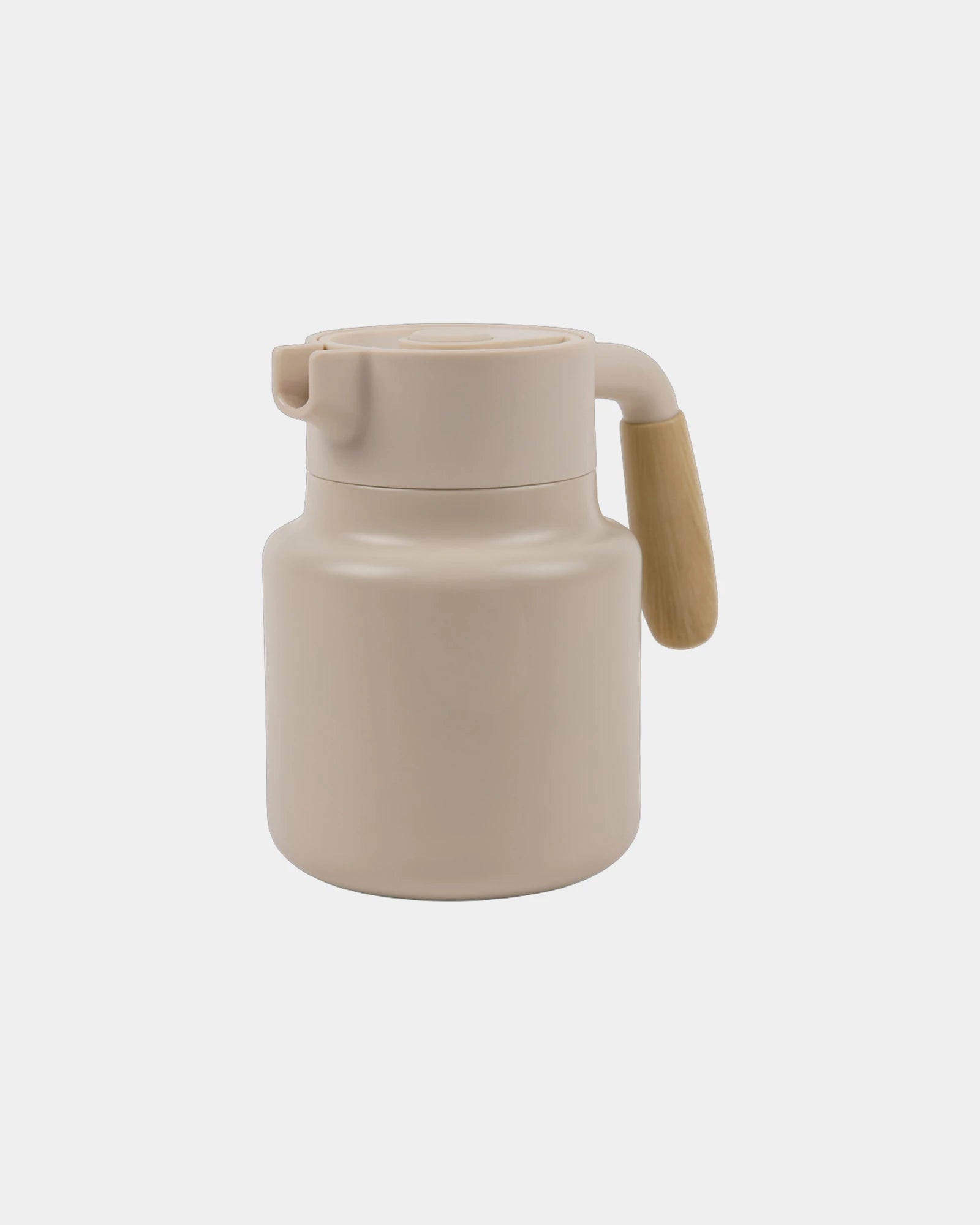 Custom recycled stainless steel Vinga 1.2L pitcher - Beige