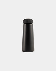 Custom recycled stainless steel Vinga Erie 450ml bottle - Black