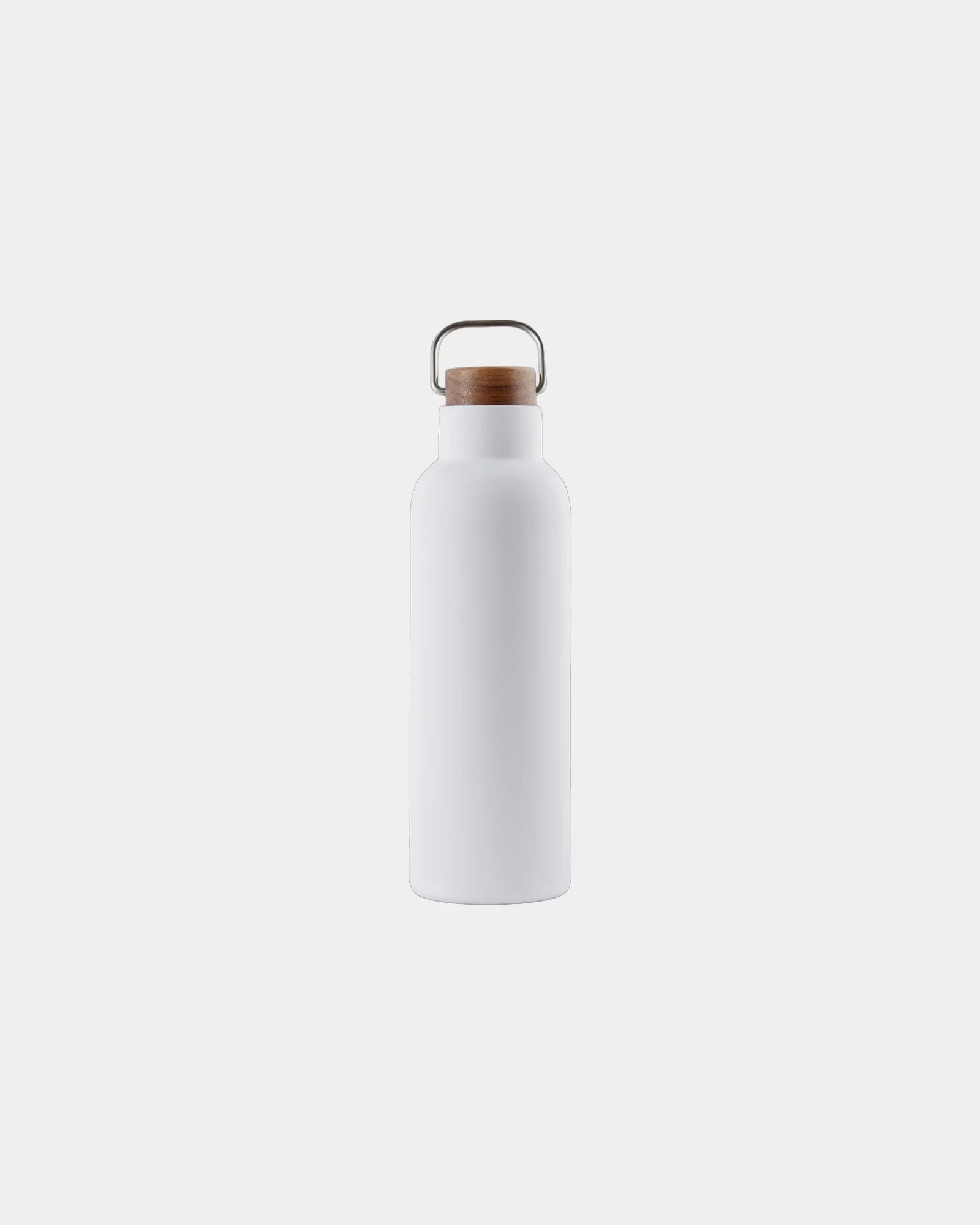 Custom recycled stainless steel Vinga Ciro thermos bottle - White