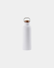 Custom recycled stainless steel Vinga Ciro thermos bottle - White