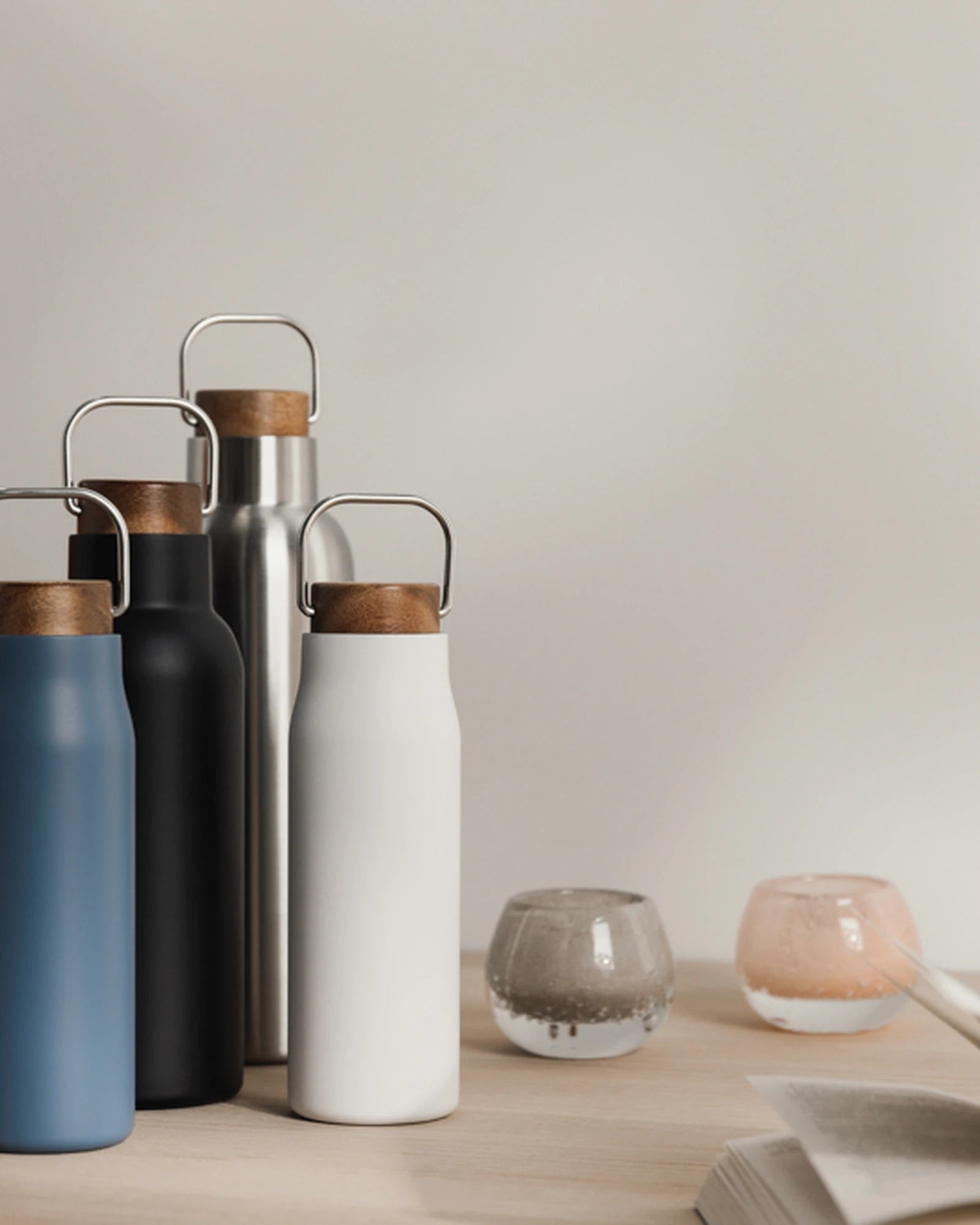 Custom recycled stainless steel Vinga Ciro thermos bottle - 33