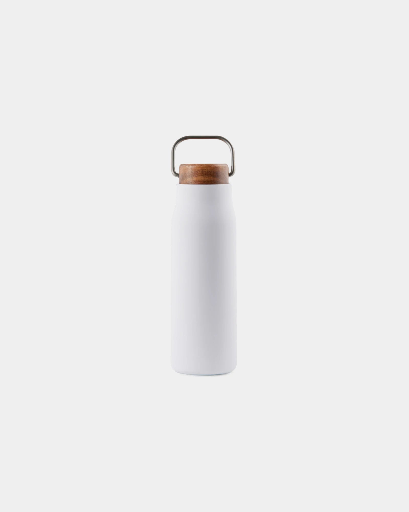 Custom recycled stainless steel Vinga Ciro thermos bottle - White