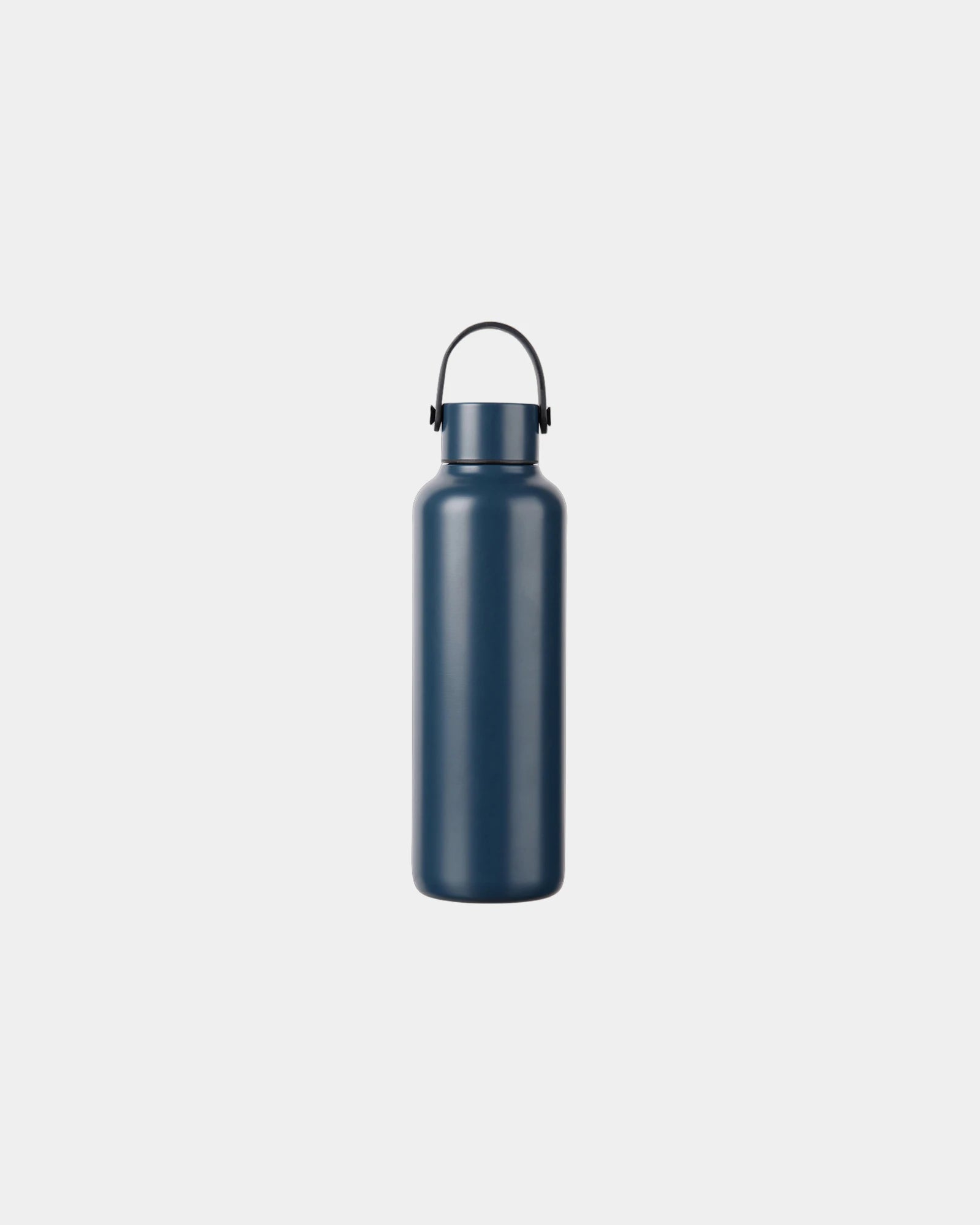 Custom promotional stainless steel thermos bottle Vinga - Navy