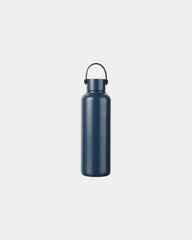 Custom promotional stainless steel thermos bottle Vinga - Navy