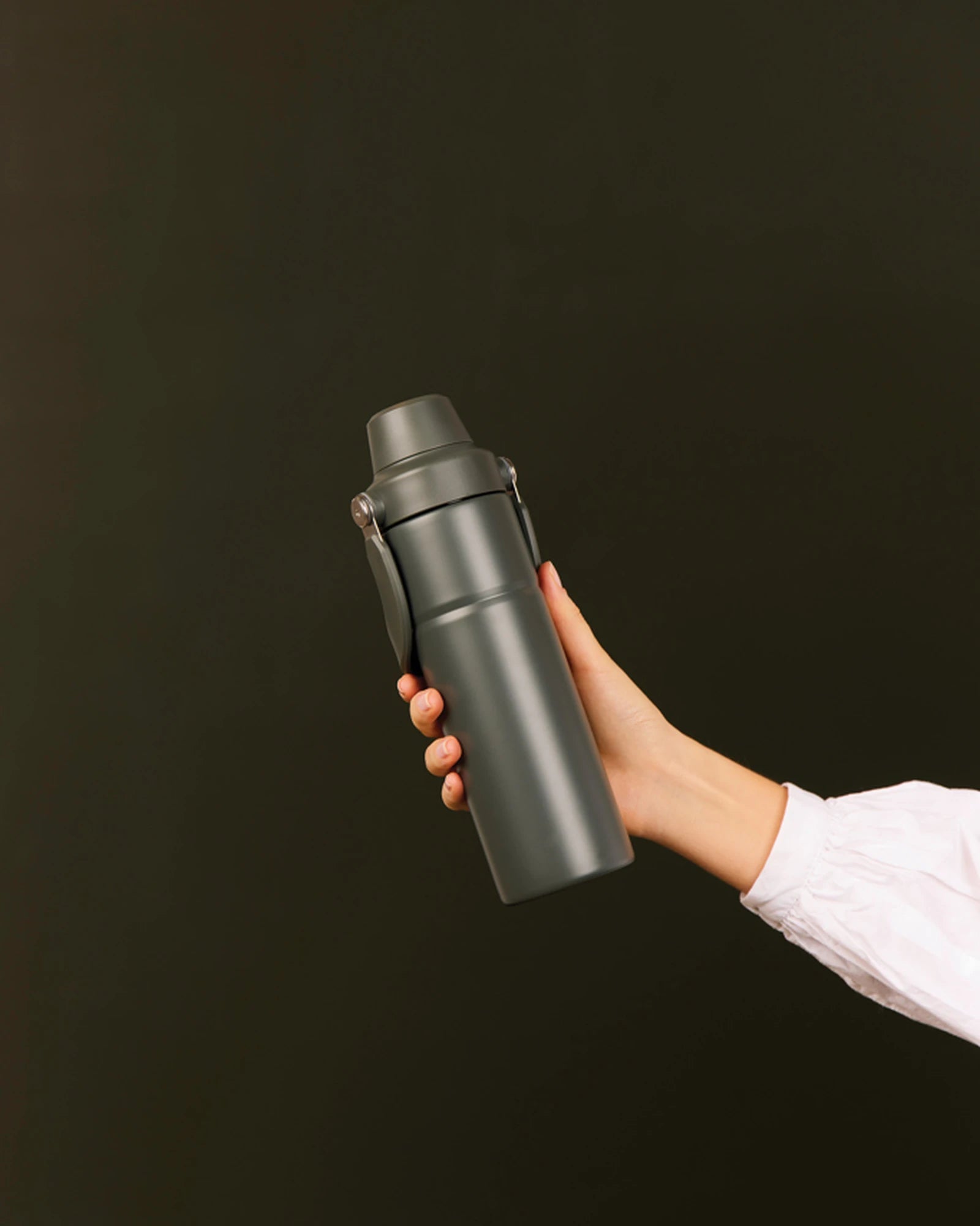 Custom recycled stainless steel bottle Vinga Baltimore Trek - 27