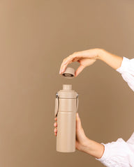 Custom recycled stainless steel bottle Vinga Baltimore Trek - 38