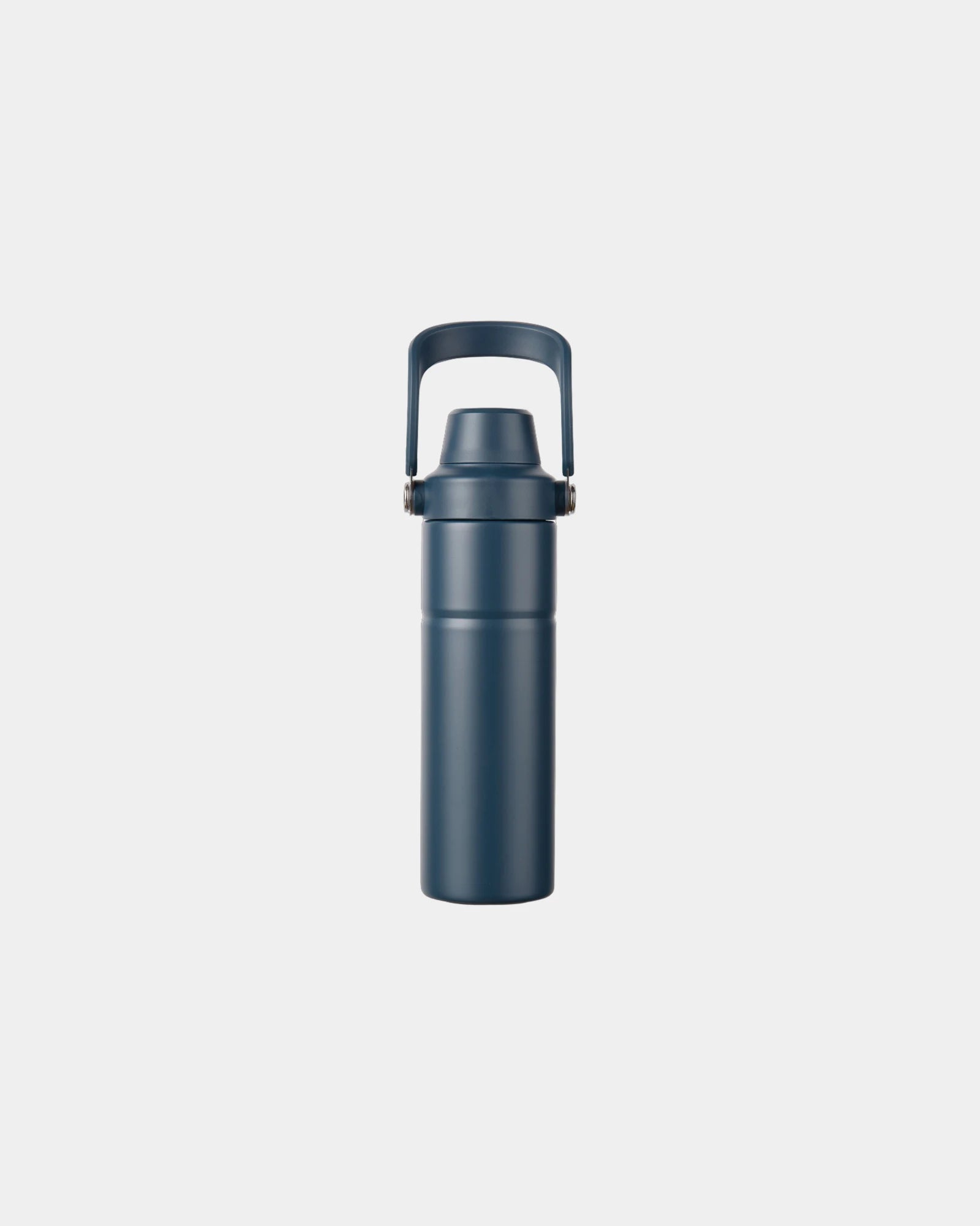 Custom recycled stainless steel bottle Vinga Baltimore Trek - Navy