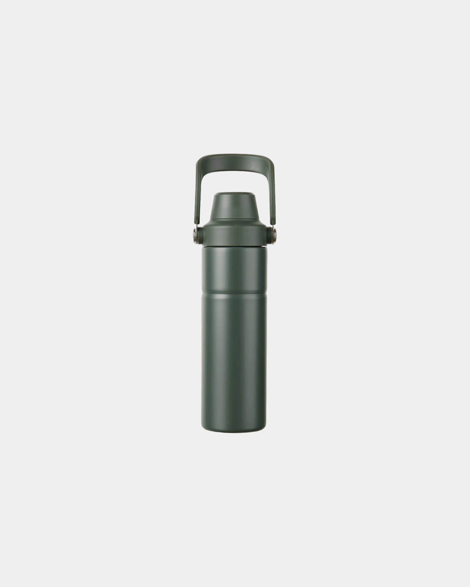 Custom recycled stainless steel bottle Vinga Baltimore Trek - Green