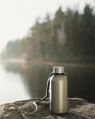 Custom recycled stainless steel bottle Vinga 400ml - 10