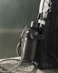 Custom recycled stainless steel bottle Vinga 400ml - 5