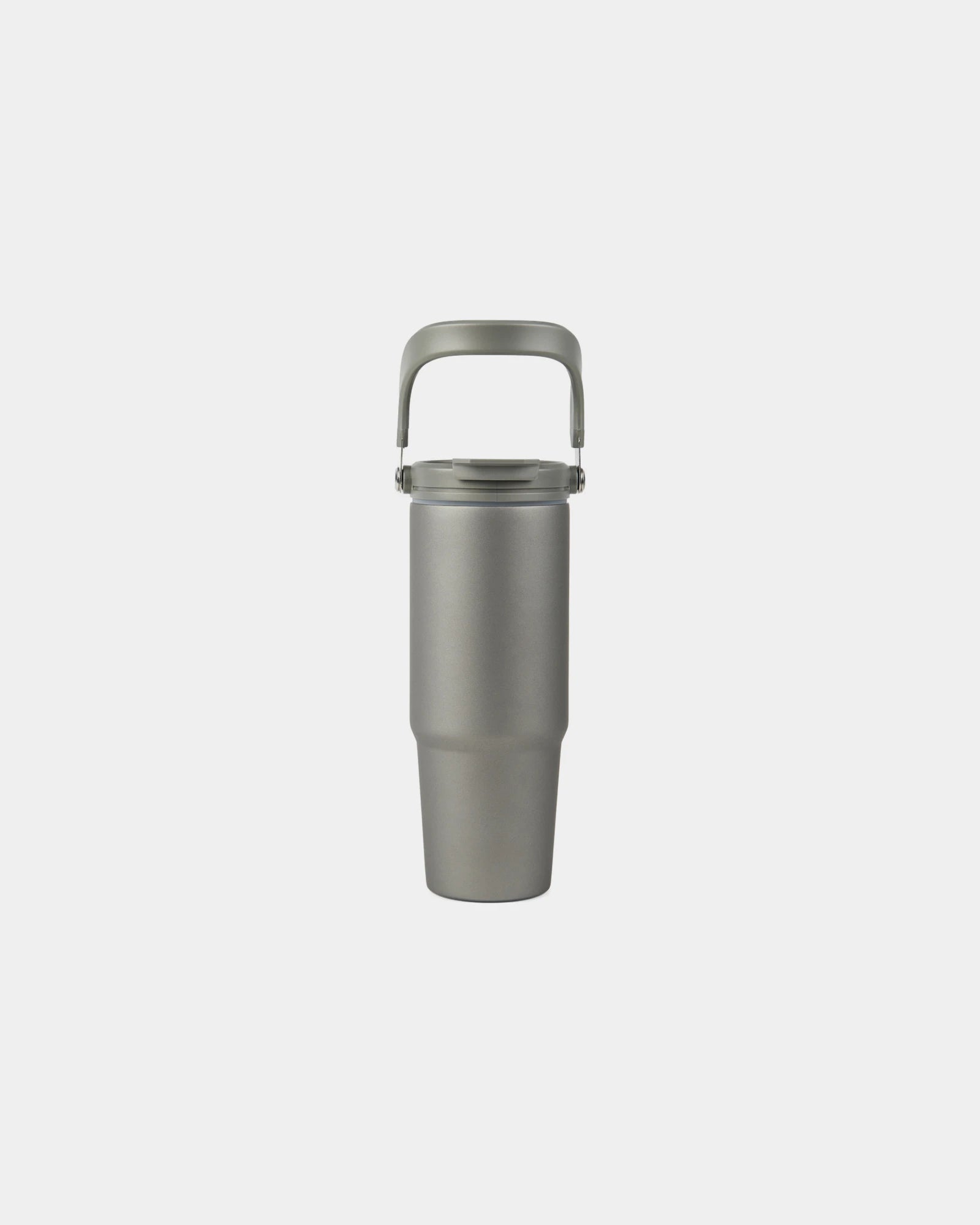 Custom recycled stainless steel Vinga Eos 880ml bottle - Grey