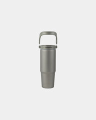 Custom recycled stainless steel Vinga Eos 880ml bottle - Grey