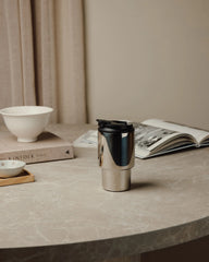 Custom recycled stainless steel Vinga Nagano 350ml mug - 14