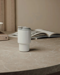 Custom recycled stainless steel Vinga Nagano 350ml mug - 22