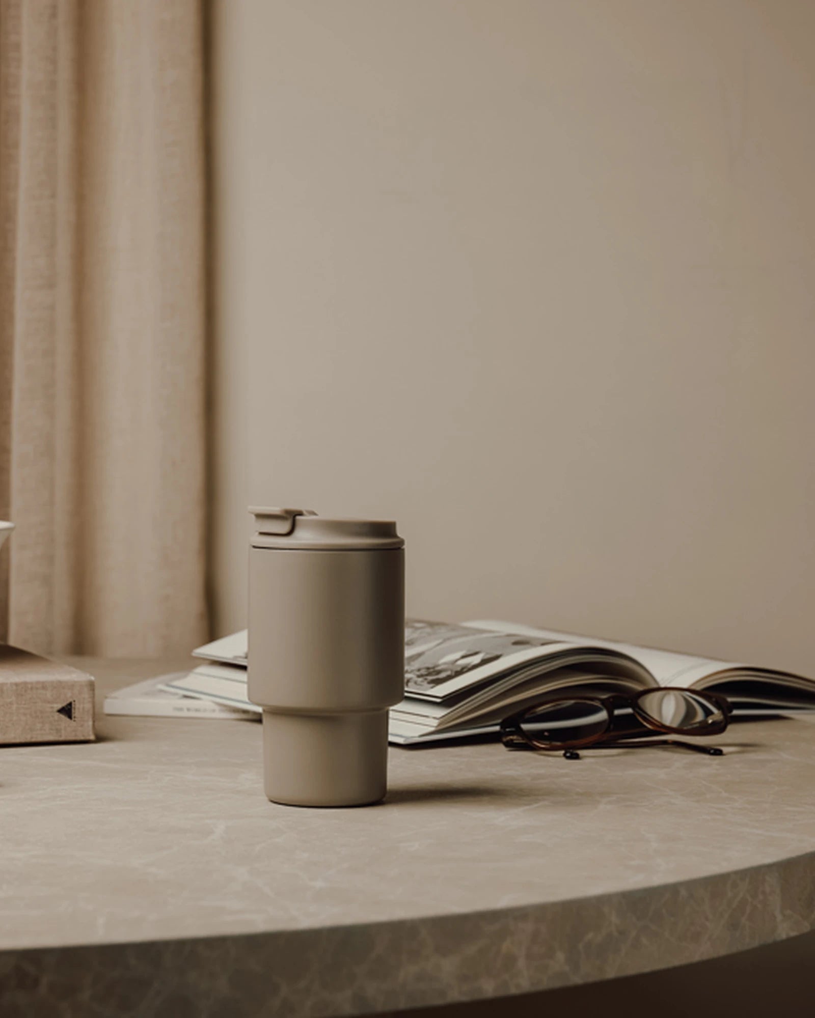Custom recycled stainless steel Vinga Nagano 350ml mug - 30