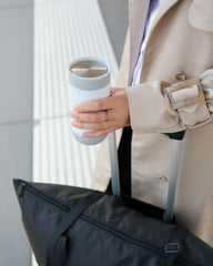 Custom recycled stainless steel Vinga Eris mug 350ml - 12
