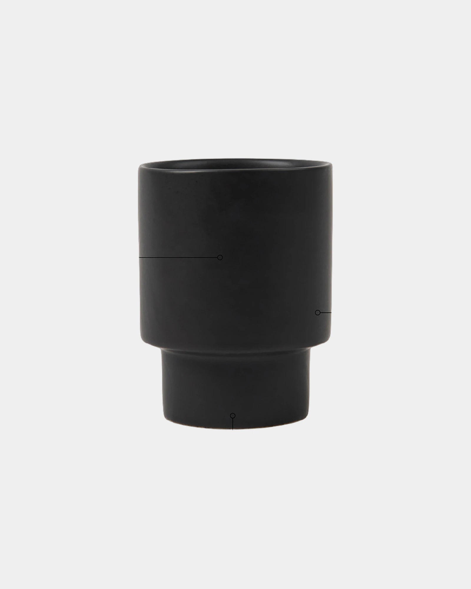 Custom recycled clay Vinga Nagano 250ml mug - 2