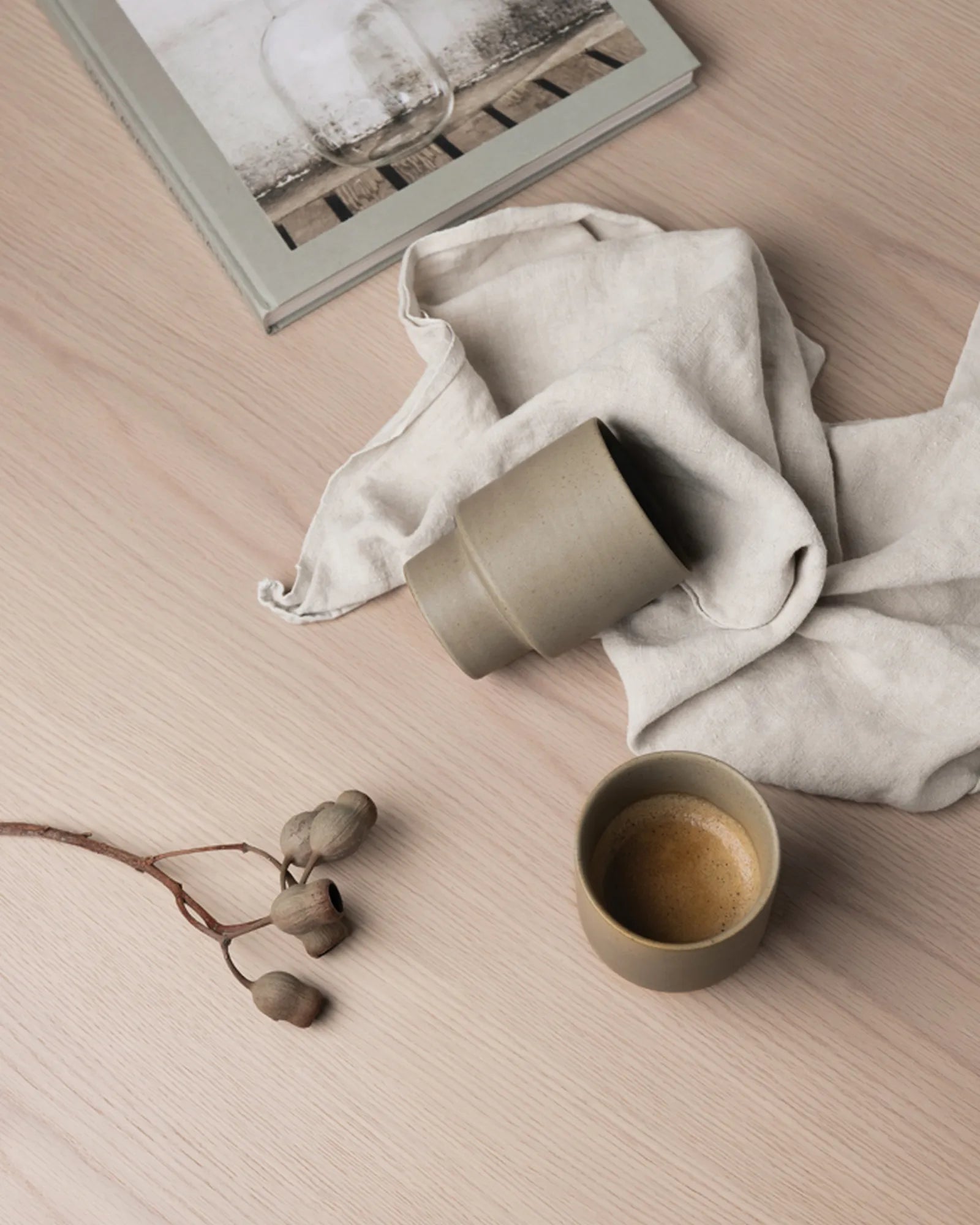 Custom recycled clay Vinga Nagano 250ml mug - 20