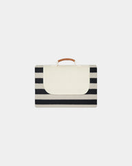 Custom rPET GRS picnic blanket Vinga Alba - Black