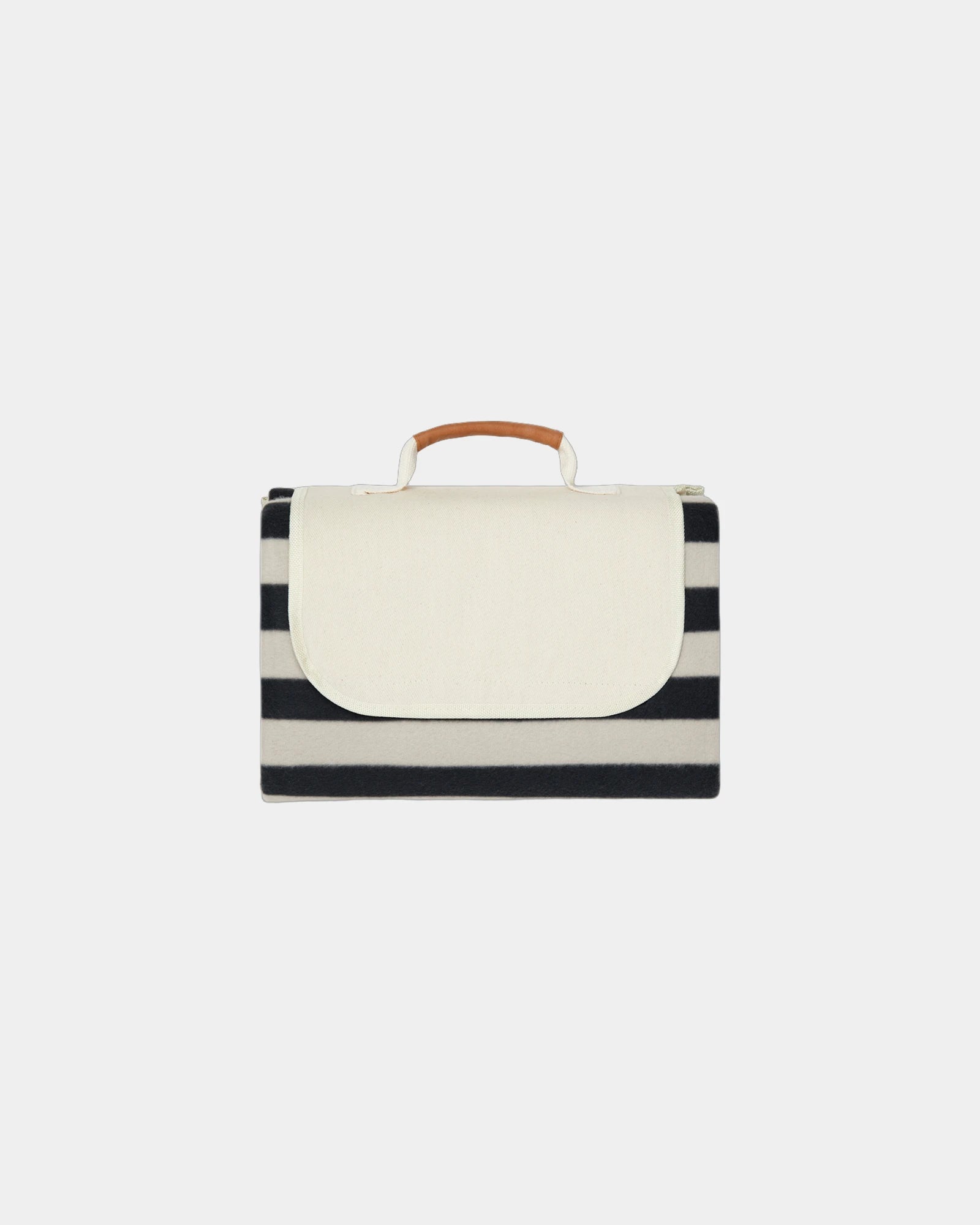 Custom recycled rPET picnic blanket Vinga Alba - Black