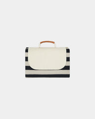 Custom recycled rPET picnic blanket Vinga Alba - Black