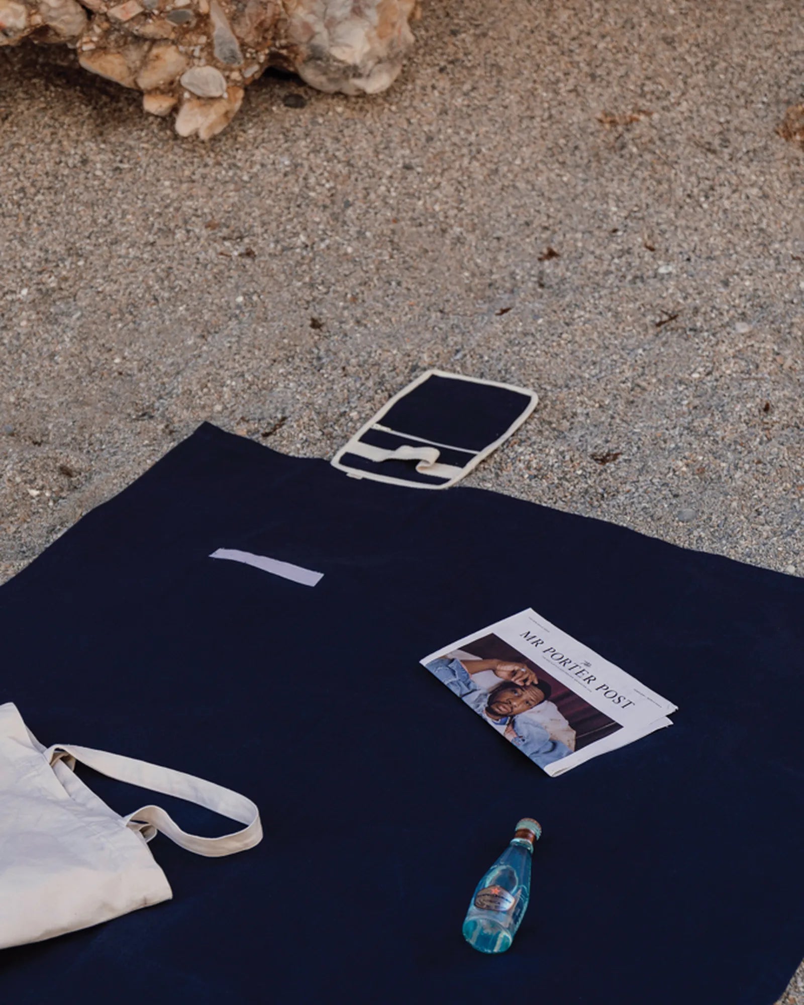 Custom recycled cotton picnic blanket Vinga Volonne - 6