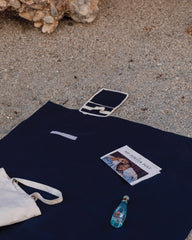 Custom recycled cotton picnic blanket Vinga Volonne - 6