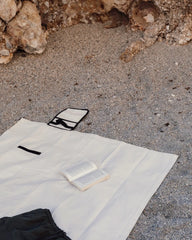 Custom recycled cotton picnic blanket Vinga Volonne - 2