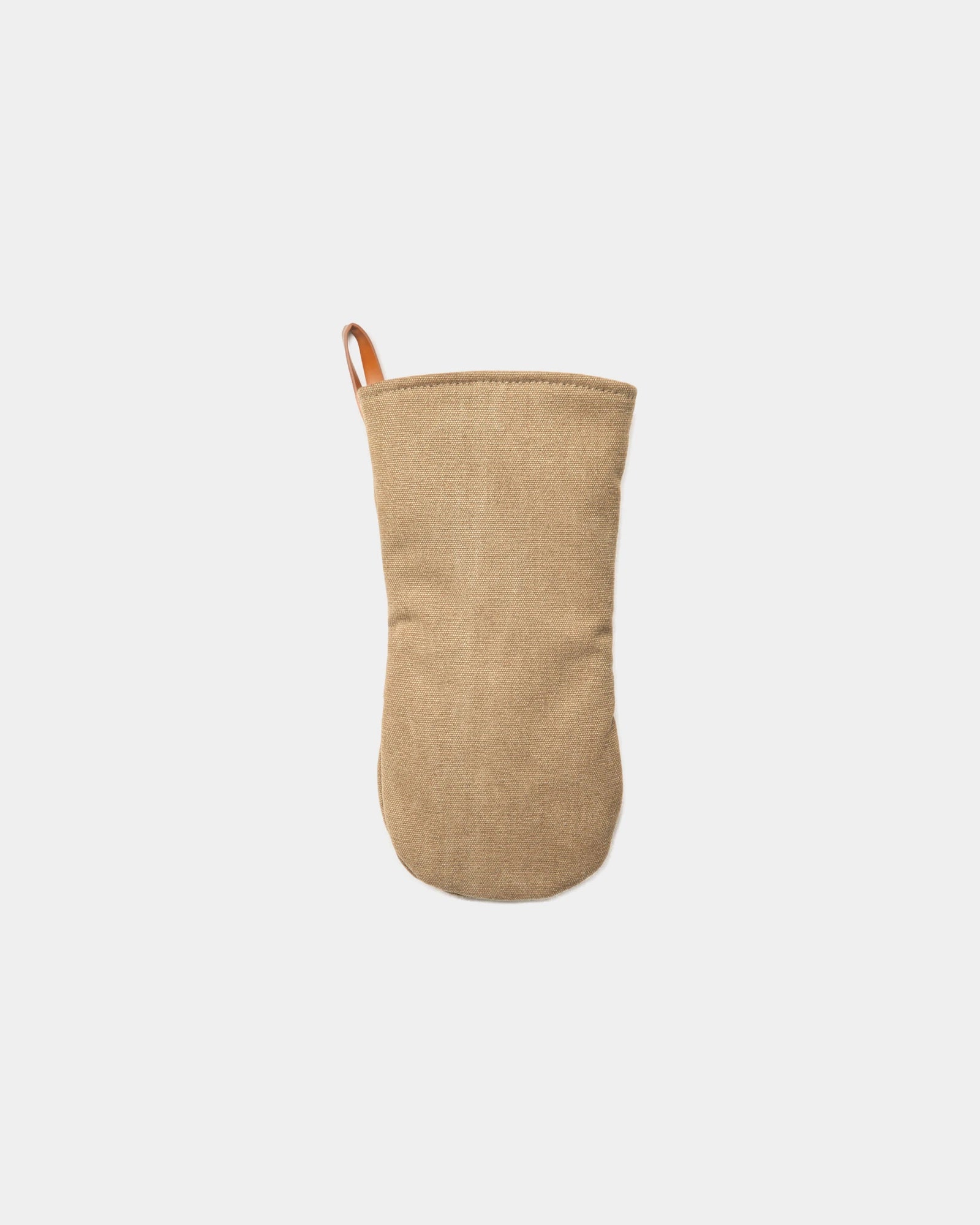 Custom cotton kitchen mitt Vinga Asado - Brown
