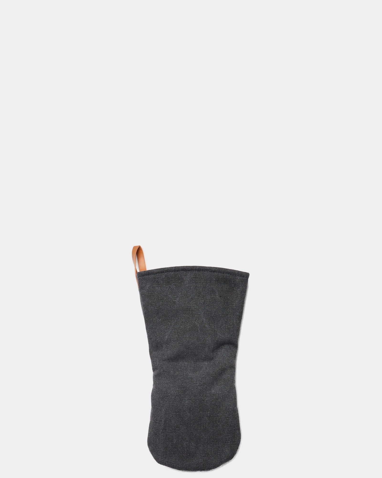 Custom cotton kitchen mitt Vinga Asado - Black