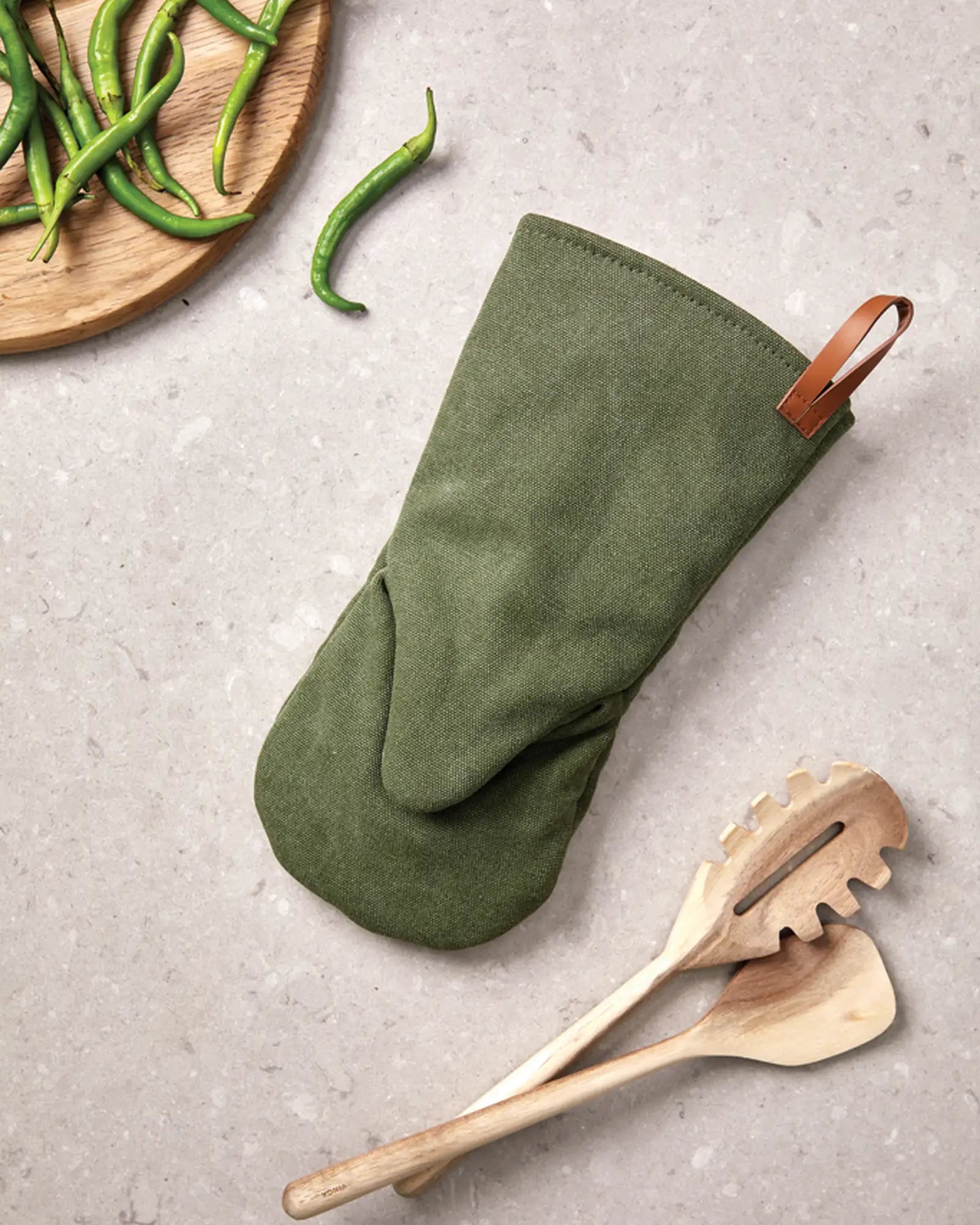 Custom cotton kitchen mitt Vinga Asado - 2
