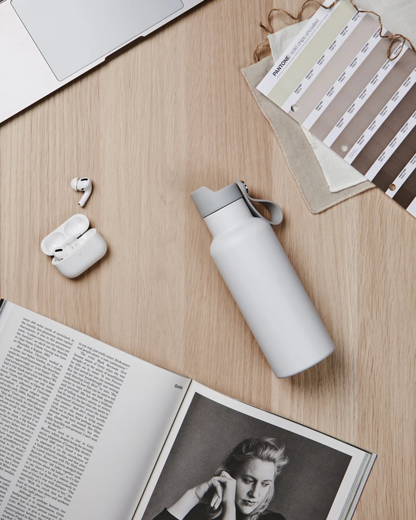 Custom insulated stainless steel water bottle Vinga Balti - 6