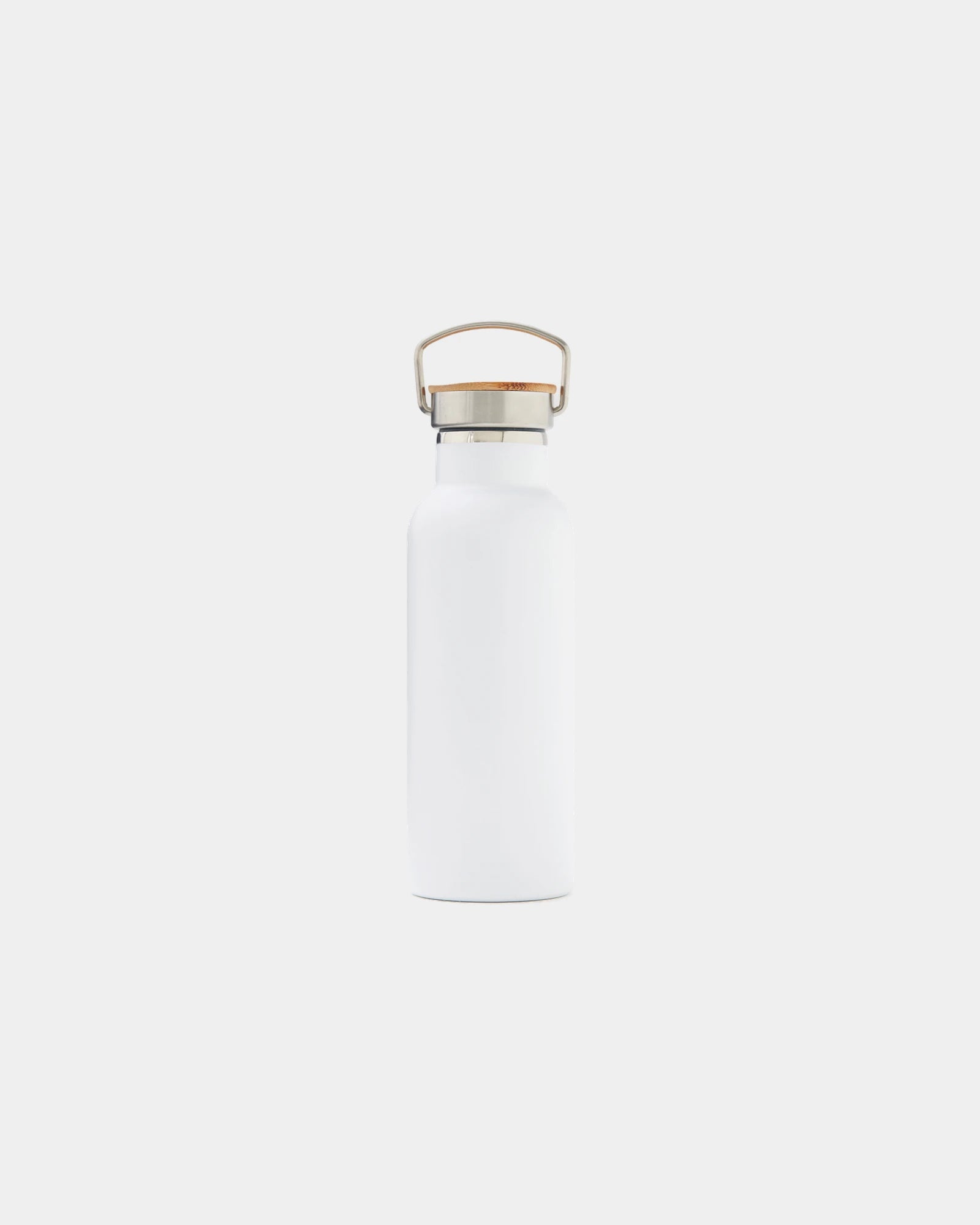 Custom insulated stainless steel bottle Vinga Miles 500ml - White